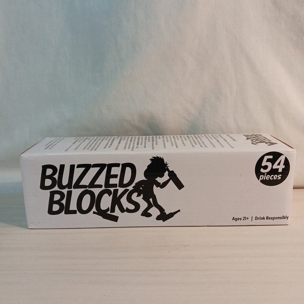 Buzzed Blocks Adult Drinking Game 54 Blocks Party Fun